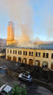 В Киеве в результате ночной атаки, согласно сообщениям местных властей и пресс-служб учреждений и объектов, повреждения получили в том числе:• национальный музей «Чернобыль»,• национальный художественный музей Украины,• здание МИД Украины,• церковь Рождест