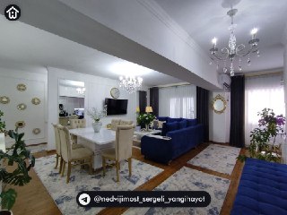 Novastroyka 3 xona Yevroremont 96 kv Maklersiz