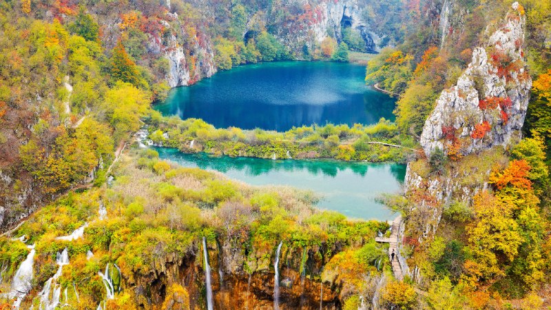 A symphony in blue and greenPlitvice Lakes National Park, Croatia (© Jan Wlodarczyk/Alamy)