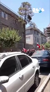 🇮🇱 פורסמו צילומים בהם, לפי הדיווחים, נזרק אבן לעבר עבאס אראקצי. האבן לא פגעה ברכבו והחטיאה בכמה מטרים, פו…