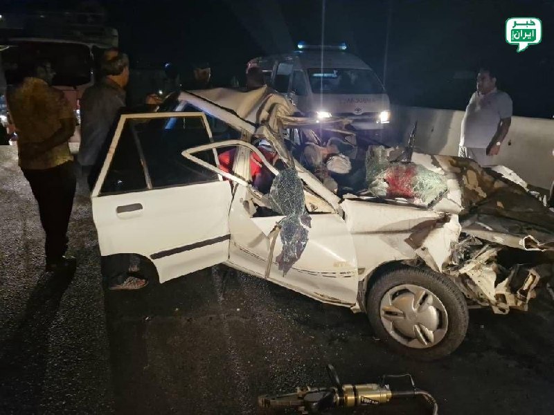 خبر اصفهان: تصادف زنجیره‌ای مرگبار در جاده آرادان - سرخه تصادف زنجیره‌ای ۵ خودرو در کیلومتر ۳۸ محور آرادان به سرخه ۲ کشته و ۱۱ مصدوم