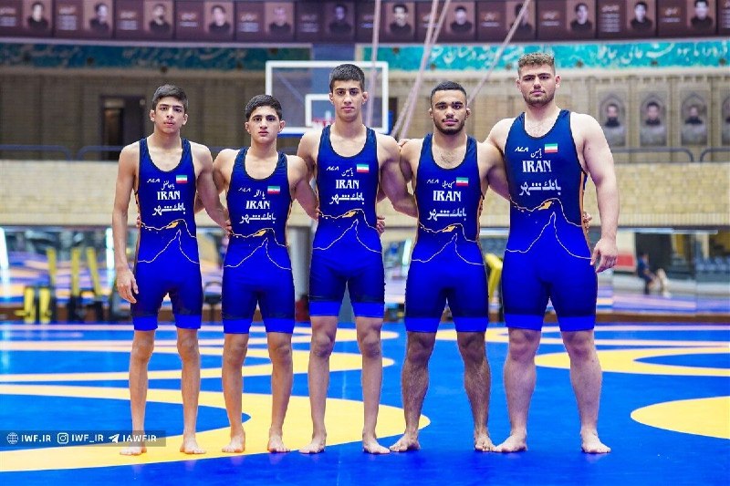 🔸 היאבקות עולמית בסגנון חופשי לנוער; 2 זהב מחכים לנציגים איראנים