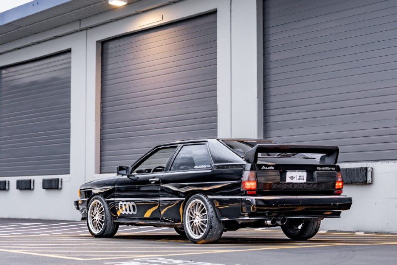 1983 Audi Quattro Twin-Turbocharged 2.7L V6 2