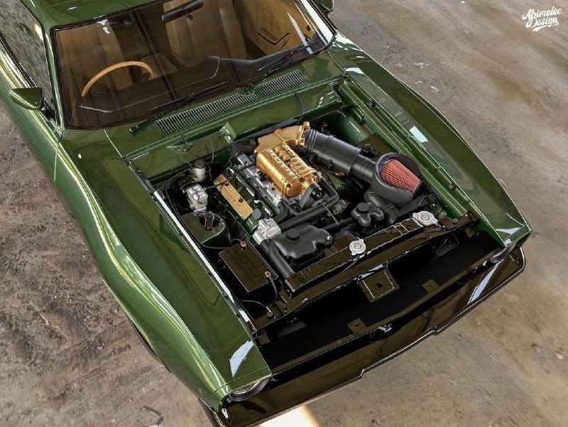 Рендер Ford Falcon (XB) от Abimelec Design 6