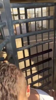 רגע שחרורו של האסיר כמאל חנני לאחר 4 שנות מעצר בבתי הכלא של הכיבוש
