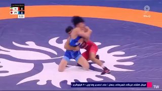 שוב, נתפסנו על ידי יפני; כסף אחמדי וואפא בעיצומו של חוסר האמון! עלי אחמדיוופה התמודד מול קוטו גומי מיפן במש…