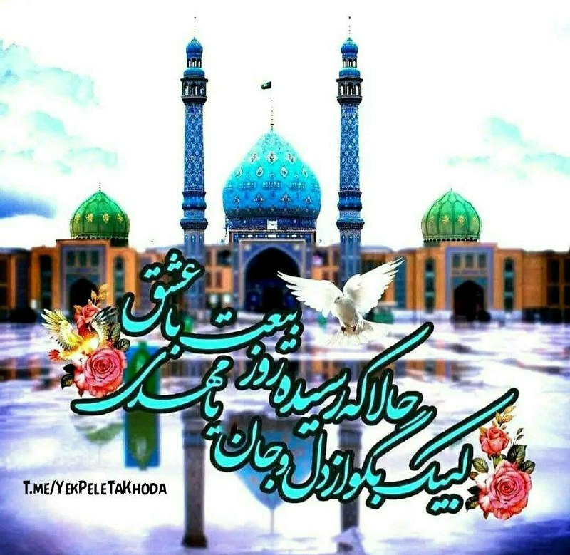 ۞یک پله تا ملاقات خدا۞: 🌹 @YekPeleTaKhodaشنبه تون شاد شاد 🌺روزی که شروعششروع امامتامام عصـر باشـد 🌼بی شک بهترین روز خواهد بودپر از خیر و برکتپر