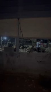 מתנחלים, מוגנים על ידי צבא הכיבוש, פושטים על מכלאות צאן פלסטיניות בח'רבת "דיר שמס" בעיירה אל-דהריה, דרומית…