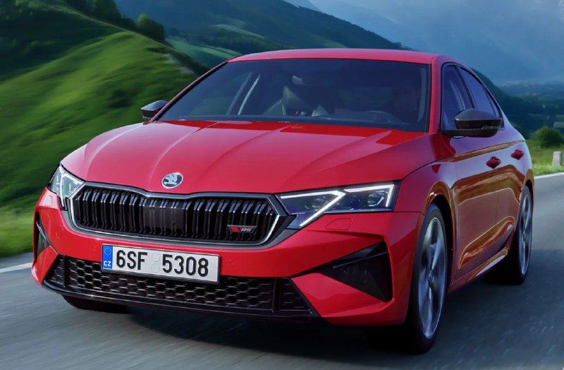 Обновленная Skoda Octavia для Европы получила заряженную версию RS