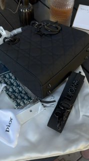 Dior Dior Lady Mini Total Black, фото 13