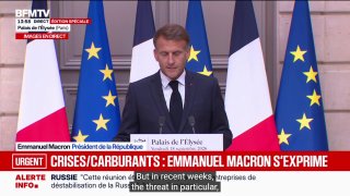 French President Macron: