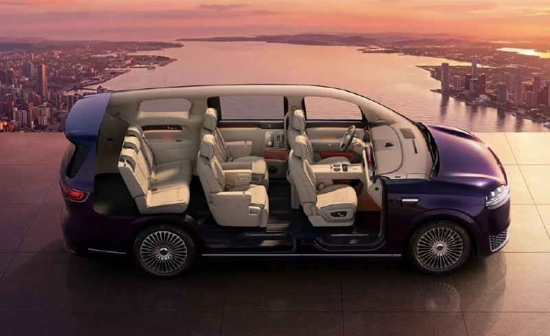 Chery и Huawei представили роскошный минивэн 6