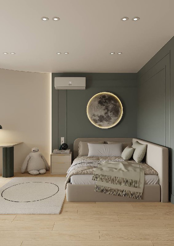 Интерьер, полюбившийся многим! Любимый в интерьере зелёный цвет Оттенки натурального дерева Освещение как продолжение дизайнерской изюминки Бежевый... - изображение 8 - интерьер, полюбившийся, многим