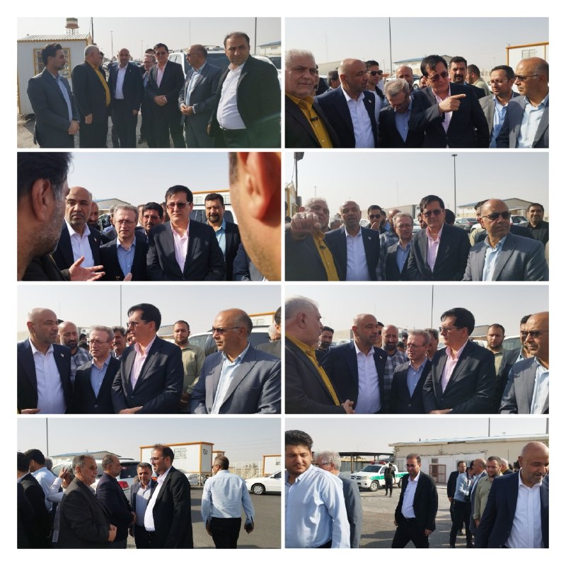 تایباد آنلاین: 🔴 وزیر تعاون، کار و رفاه اجتماعی در بدو ورود به #تایباد از مرز دوغارون بازدید کرد🔸به گزارش تایبادآنلاین، دکتر میدری وزیر