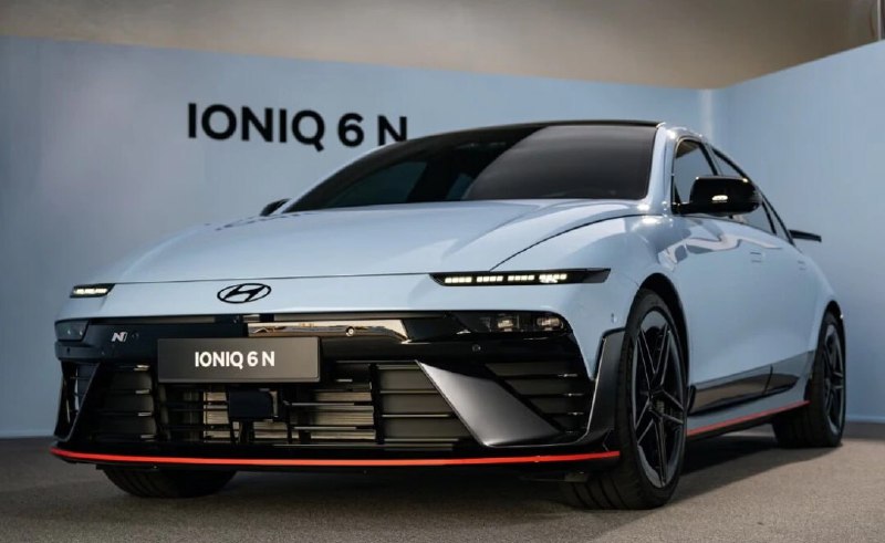 Hyundai Ioniq 6 N — самый быстрый серийный автомобиль маркиHyundai рассекретил I