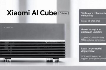 دیده بان ایران: ✅ مینی پی‌سی شیائومی AI Cube با سه تراشه جدید XRING معرفی شد🔹 شیائومی در سال‌های اخیر مجموعه گسترده‌ای از مدل‌های زبانی 