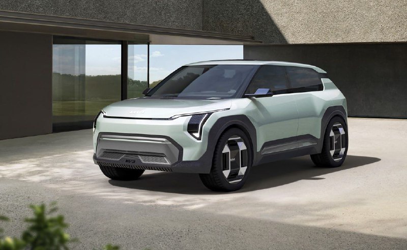 Kia показала новый электрический кроссовер EV3 и седан EV4 1