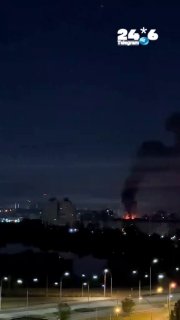 🇮🇱 תיעוד מהמתקפה של רוסיה הלילה בקייב.