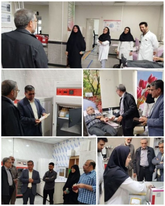 سمنان لاین/خط خبری..: ساخت بزرگترین سردخانه ذخیره پلاسمای شمال شرق کشور در سمنان💢دکترعباس گلرو نماینده مردم طی بازدید از اداره کل انتقال خون ا