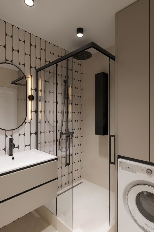 Ловите вдохновение из этого московского проекта для девушки Уютная спальня, балкон, стильные ванные комнаты что бы вы добавили? Спальня 13,1 кв.м Б... - изображение 8 - проекта, спальня, балкон