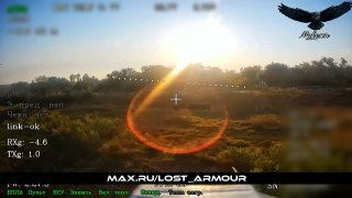 🇷🇺🇺🇦️ - מפעיל מזל"ט מסוג FPV סיבים אופטיים של קניאז ונדאל נובגורודסקי (KVN) השמיד אתר אחסון של הצבא האו…