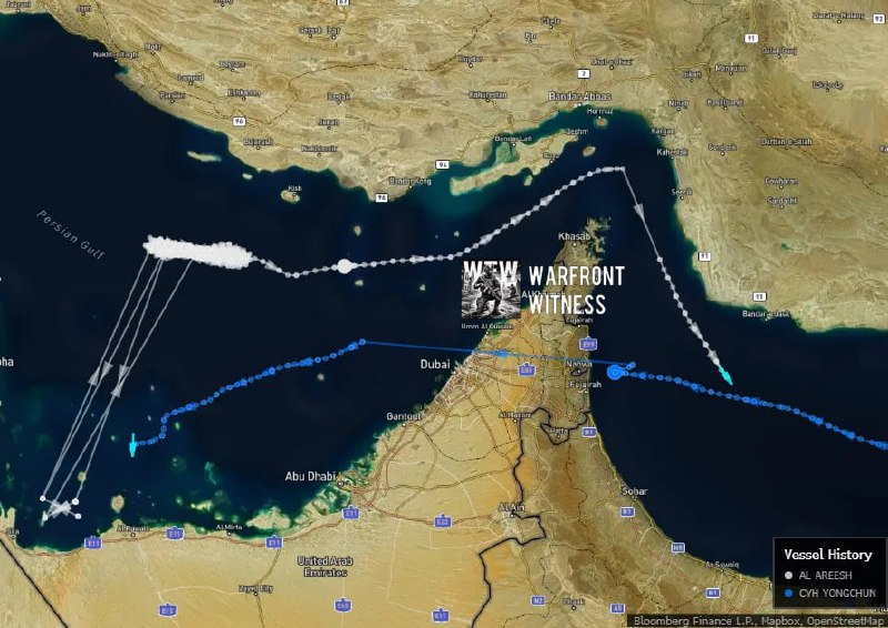 ️🇶🇦🇮🇷 בלומברג: תנועת המשלוחים דרך מיצר הורמוז הולכת וגוברת ככל שיותר ספינות חוזרות למעבר בנתיבים שאושרו…