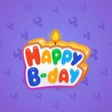 B-Day Candle #150