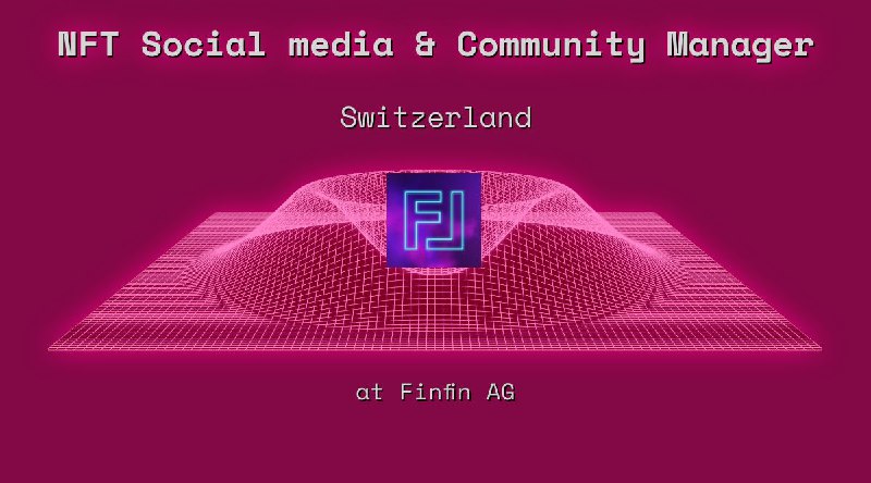 Web3 NFT Social media & Community Manager Switzerland at Finfin Play AG