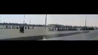 נוכחות כבדה של כוחות הביטחון ליד מקדש חומייני מדרום לטהראן כעת