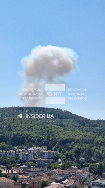 Вибух на озброєнному заводі на складі боєприпасів у Болгарії