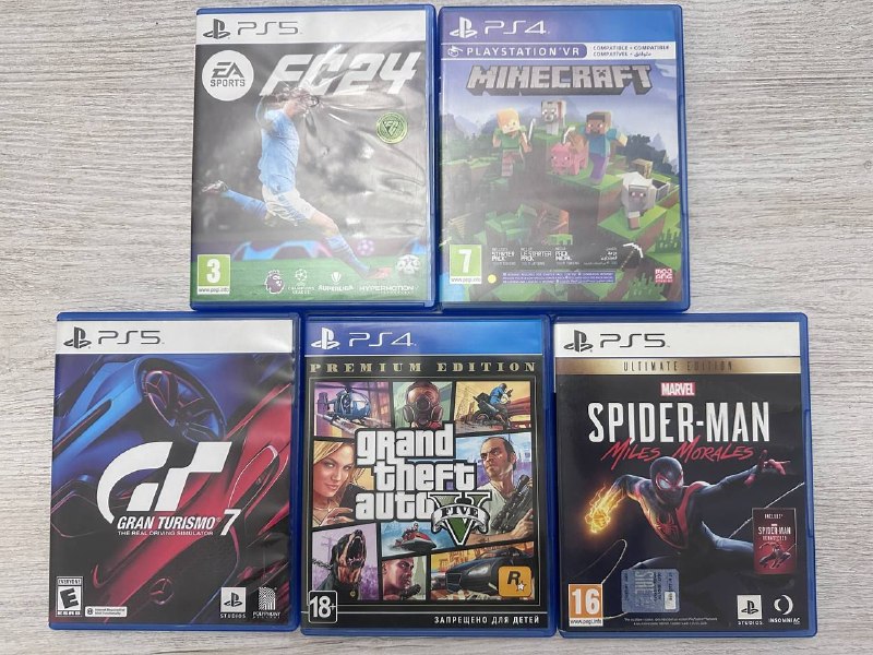 ПРОДАМ ИГРЫ НА PlayStation 5/4 — фото 1