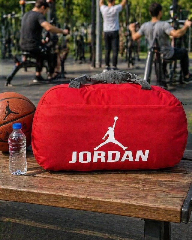 فروشگاه تخفیفی آنلاین: ⚽️ساک ورزشی مدل Jordan (قرمز) کد 6512⚽️ جنس : ریپس (ترکیب پلی استر_نایلون)⚽️ دارای بند دوشی قابل تنظیم و جدا شونده⚽️ طول