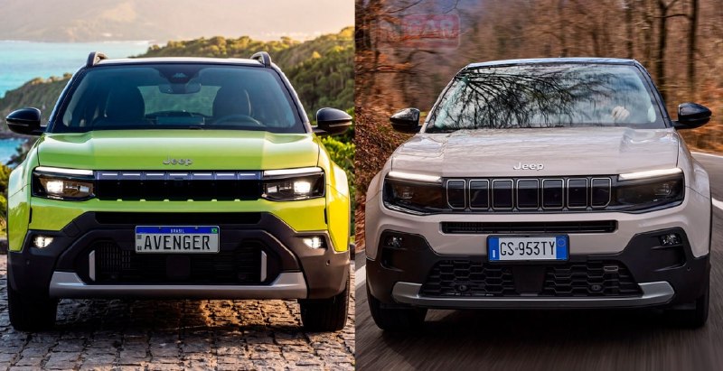 Jeep показал обновлённый Avenger 3