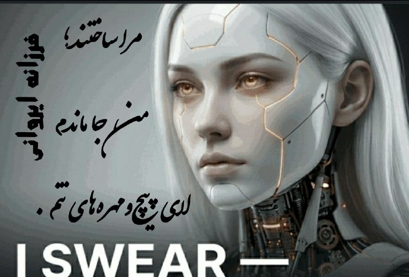 فرزانه ایروانی🎉: مرا ساختند؛من، جا ماندملای پیچومهرههای تنم.#فرزانه_ایروانی