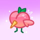 птица-персик 🍑