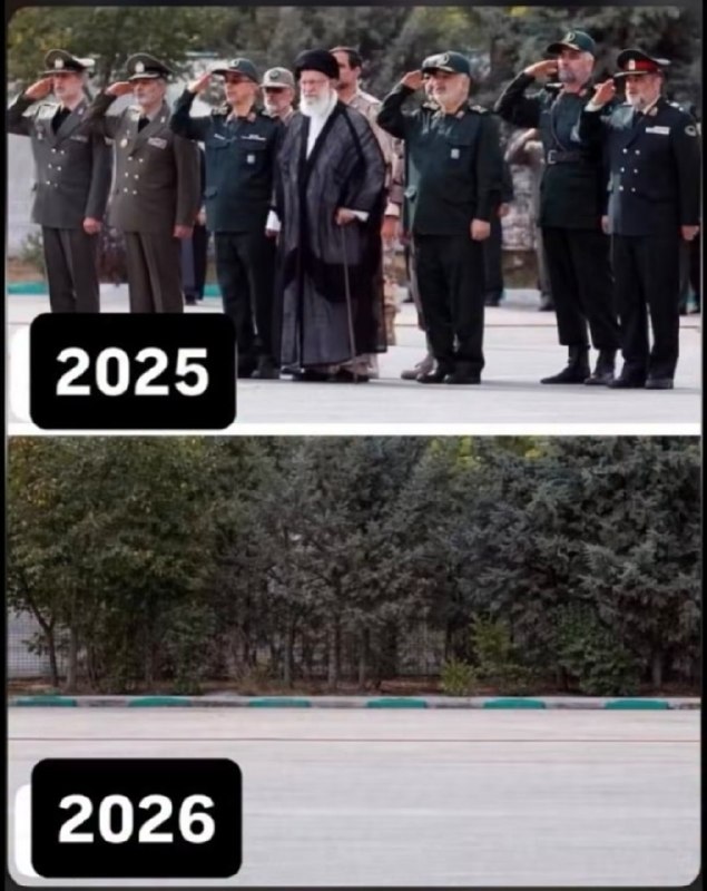 𝗣𝗢𝗟𝗜𝗧𝗜𝗖𝗔𝗟 𝙉𝙀𝙒𝙎: 💢رژه سال ۲۰۲۵ vs سال ۲۰۲۶😂👑@POLITICAL_2026 | 𝐒𝐇𝐀𝐇𝐈𝐍
