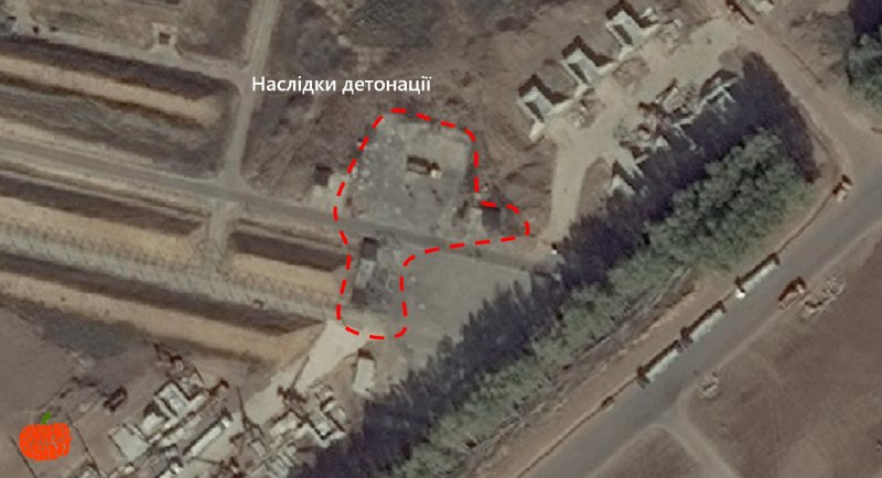Satellite imagery analyzed by DniproOSINT shows the aftermath of recent Ukrainian strikes on Russia's drone base in Tsymbulova, Oryol region.