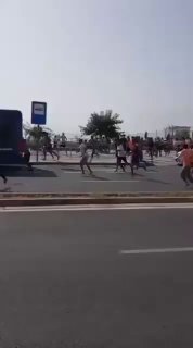 🇪🇸🇲🇦 Street clashes erupted in Ceuta after thousands of migrants crossed into the Spanish enclave from Morocco, overwhelming local authorities.Follow us -> LiveLeak
