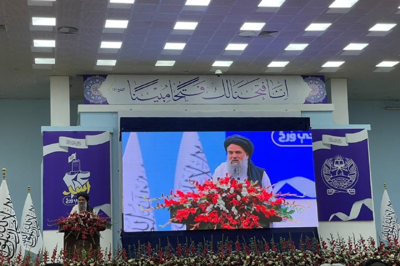 خبرگزاری افغان ایرکا: حقانی: نظام طالبان مستقل است و از دیگران دستور نمی‌پذیرد🔹شیر احمد حقانی، وزیر اطلاعات و فرهنگ حکومت طالبان در مراسمی که 