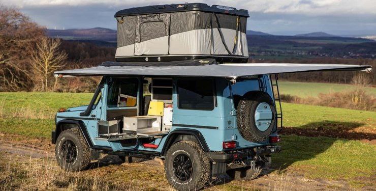 Из Mercedes G-Class в Германии сделали автодом 4