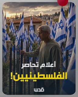 المستوطنون يرفعون أعلاماً إسرائيلية في مناطق فلسطينية