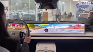 Китайцы выпустили электромобиль Geely Galaxy E8, в котором можно поиграть в гонк