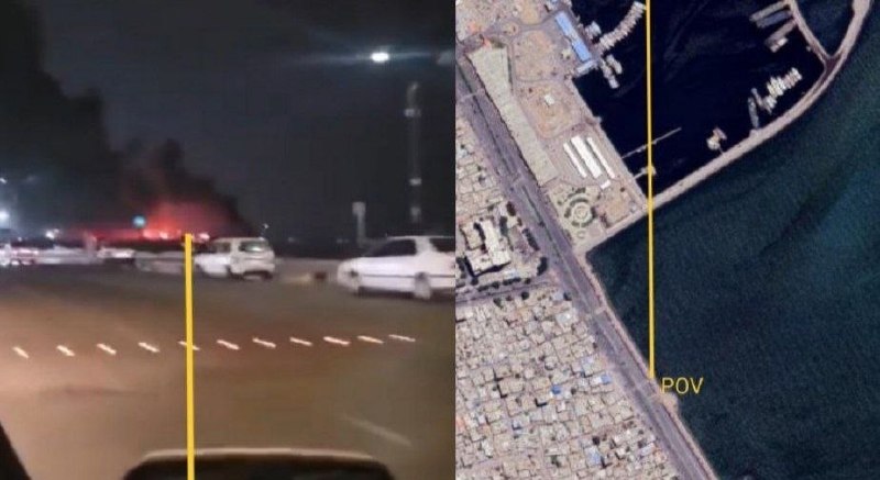 🚨🚨🚨מספר סירות מהירות של משמרות המהפכה הושמדו על ידי אמריקה בבנדר עבאס.
