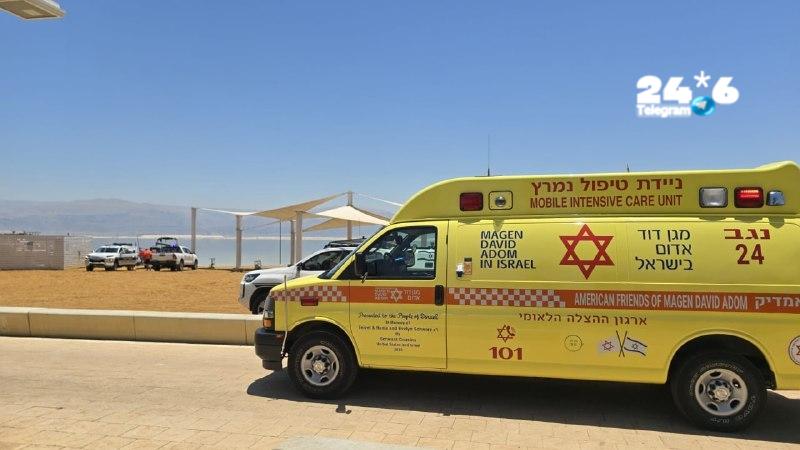 🇮🇱 גבר כבן 80 נמשה מים המלח ללא סימני חיים.