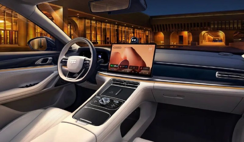 Geely представила гибридного конкурента Camry 3