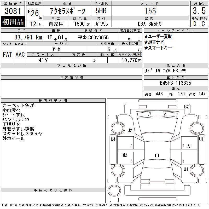 Mazda Axela 2014 фото 10