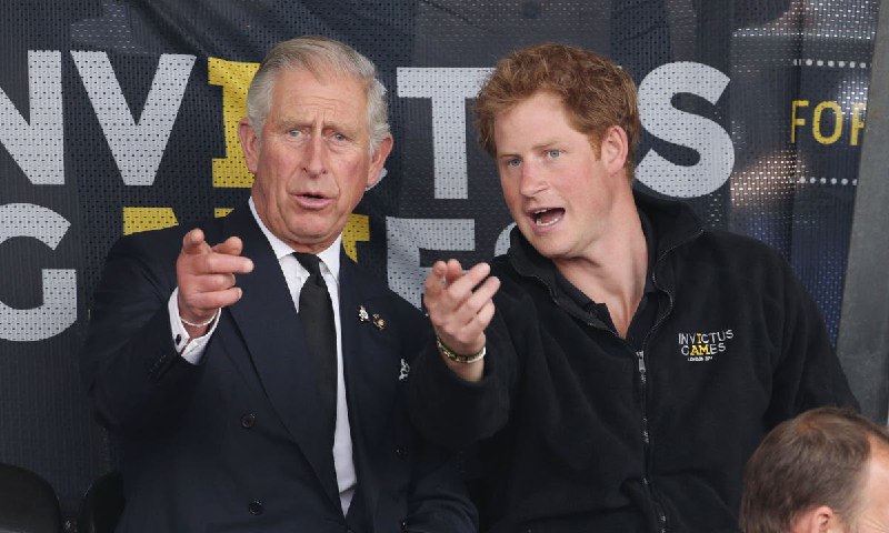 Anger at Prince Harry for speculating about how long King has to live