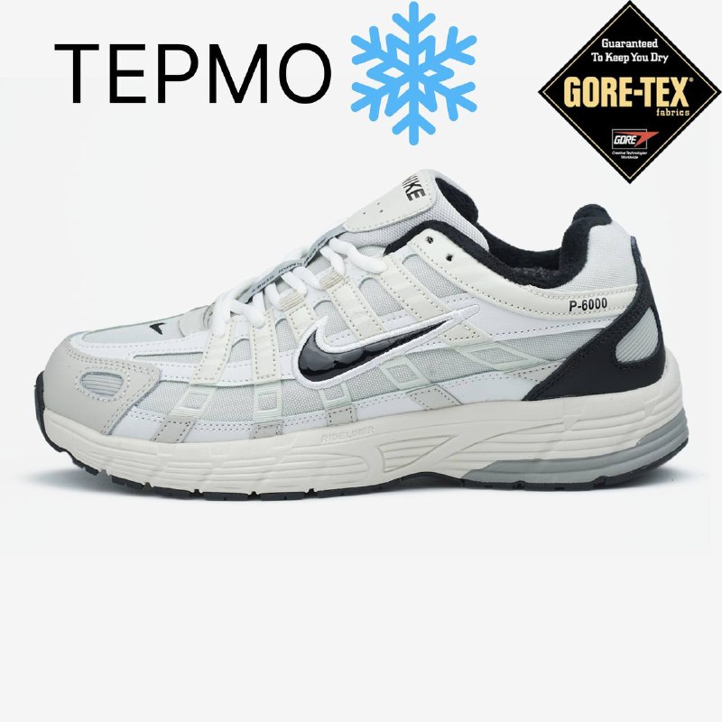 Nike Nike P-6000 Platinum Tint Black GORE-TEX Termo, фото 2