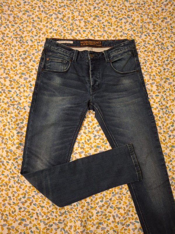 1. 💰190 gel — DIESEL узкие джинсы (темно синие): Размер (32) — фото 1