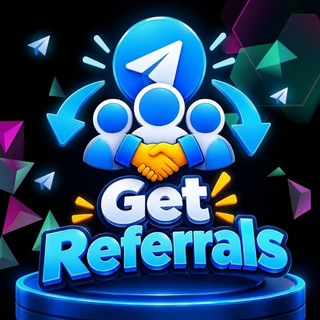 Telegram profile photo for Get Referrals